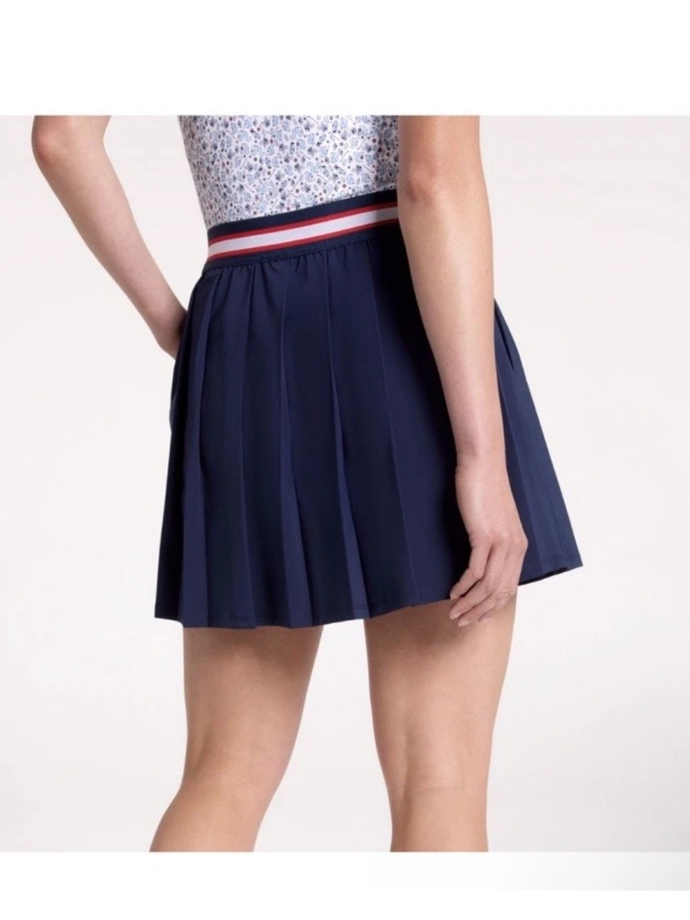 NWT Walter Hagen Clubhouse Navy Pleated Golf ⛳️ Tennis 🎾 Skort 16” Sz XL $70 - Picture 3 of 5